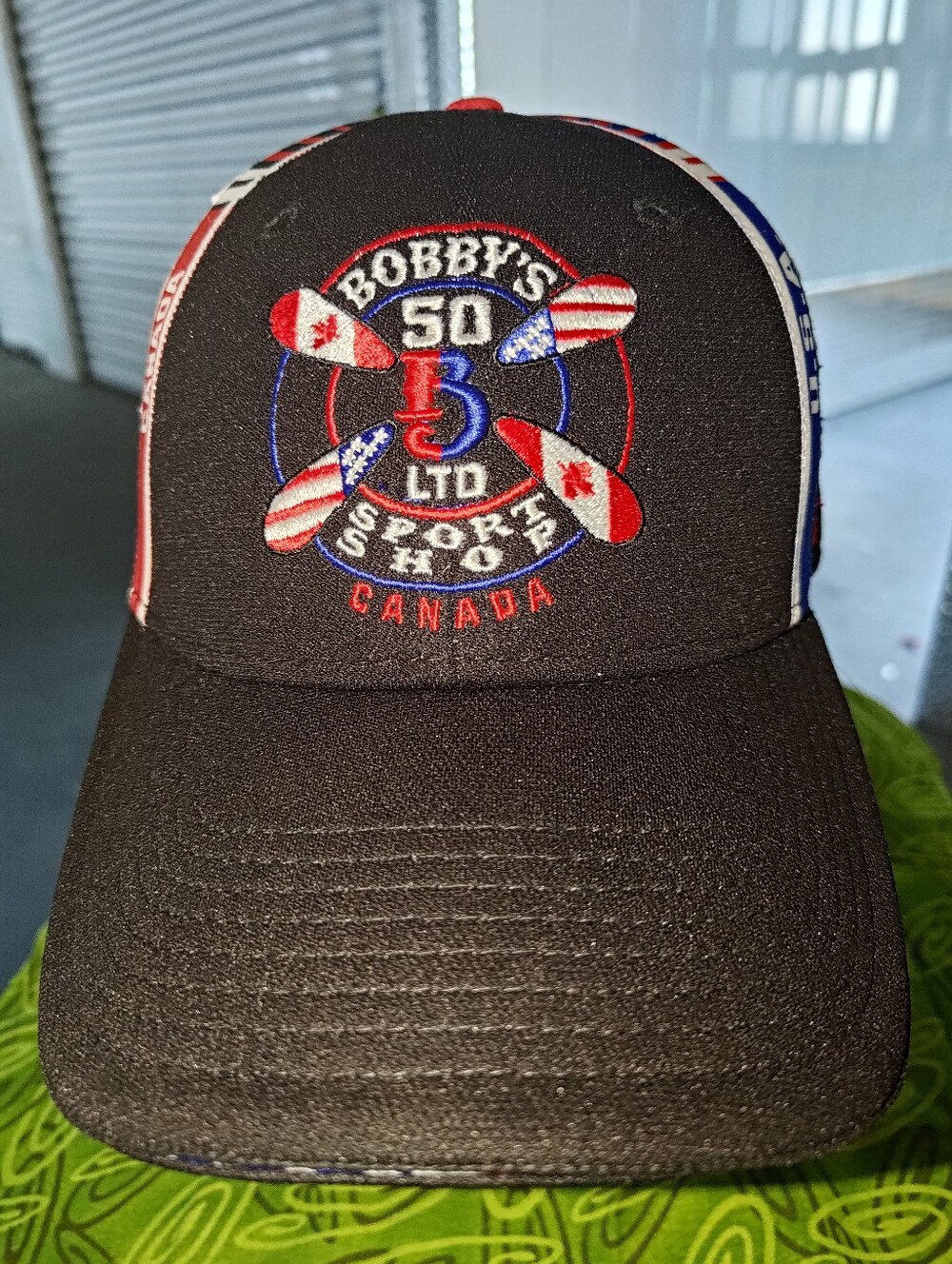 Bobby's Sport Shop 50yrs Anniversary Embroidered Strap-on Cap Hat